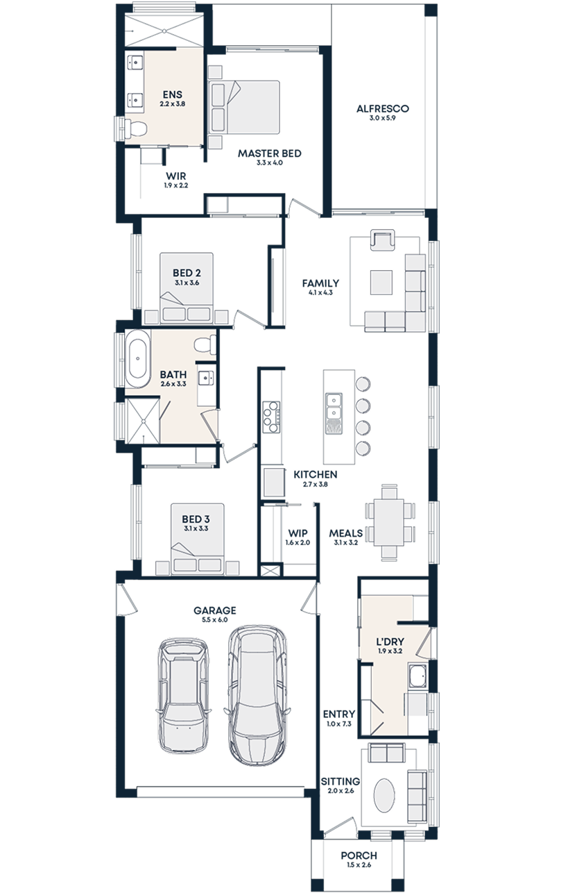 Bella 23 floorplan