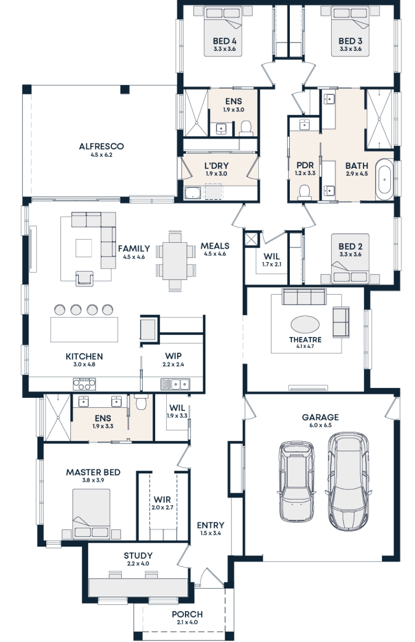 Harlo 35 floorplan