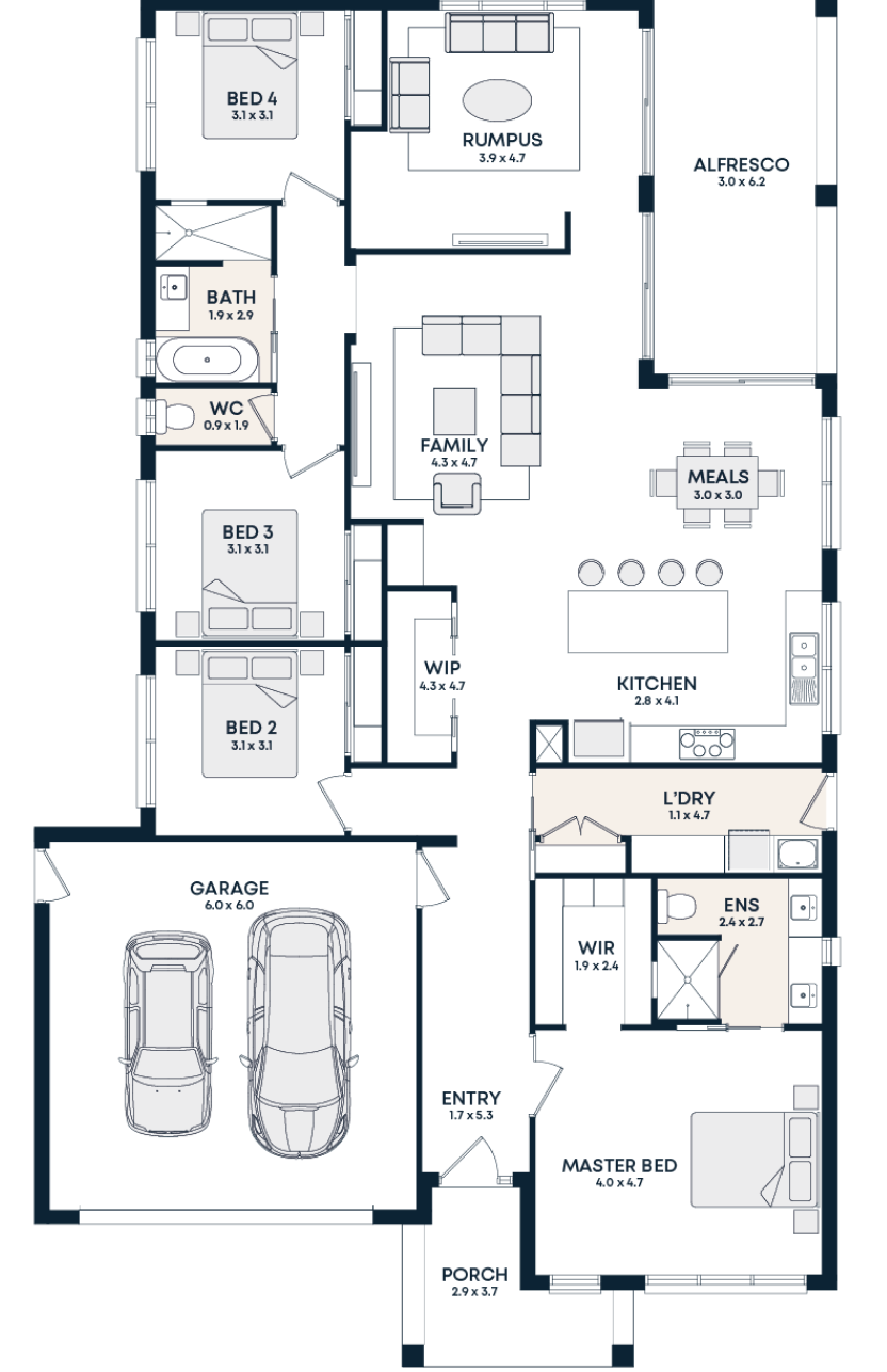 Beau 27 floorplan