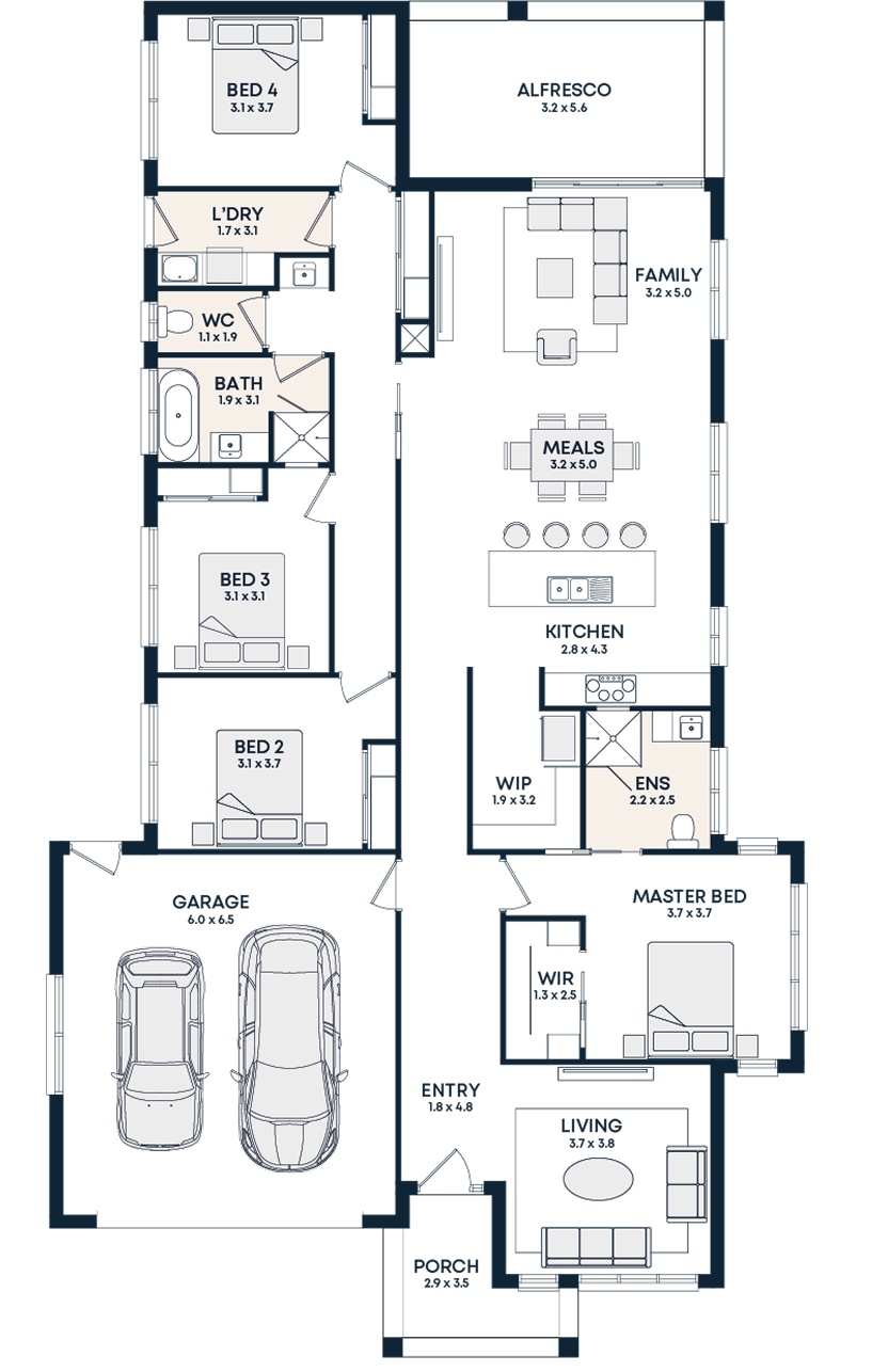 Norah 28 floorplan