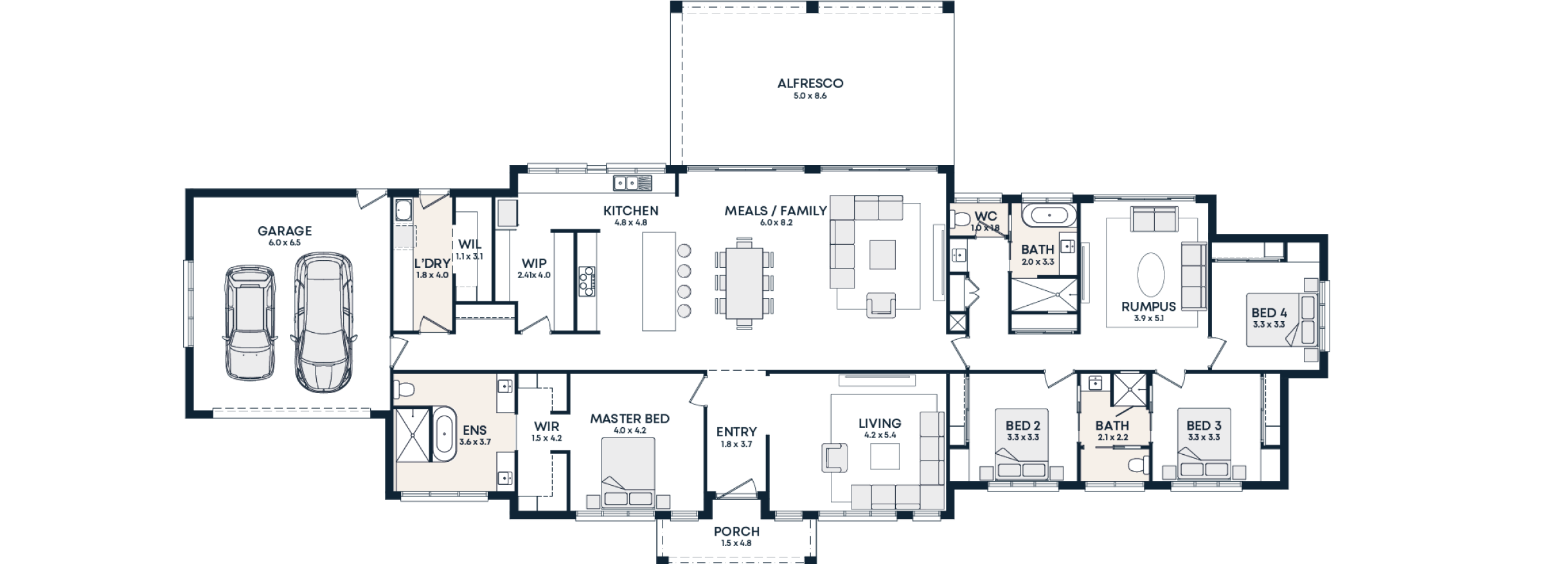 Hendrix 39 floorplan