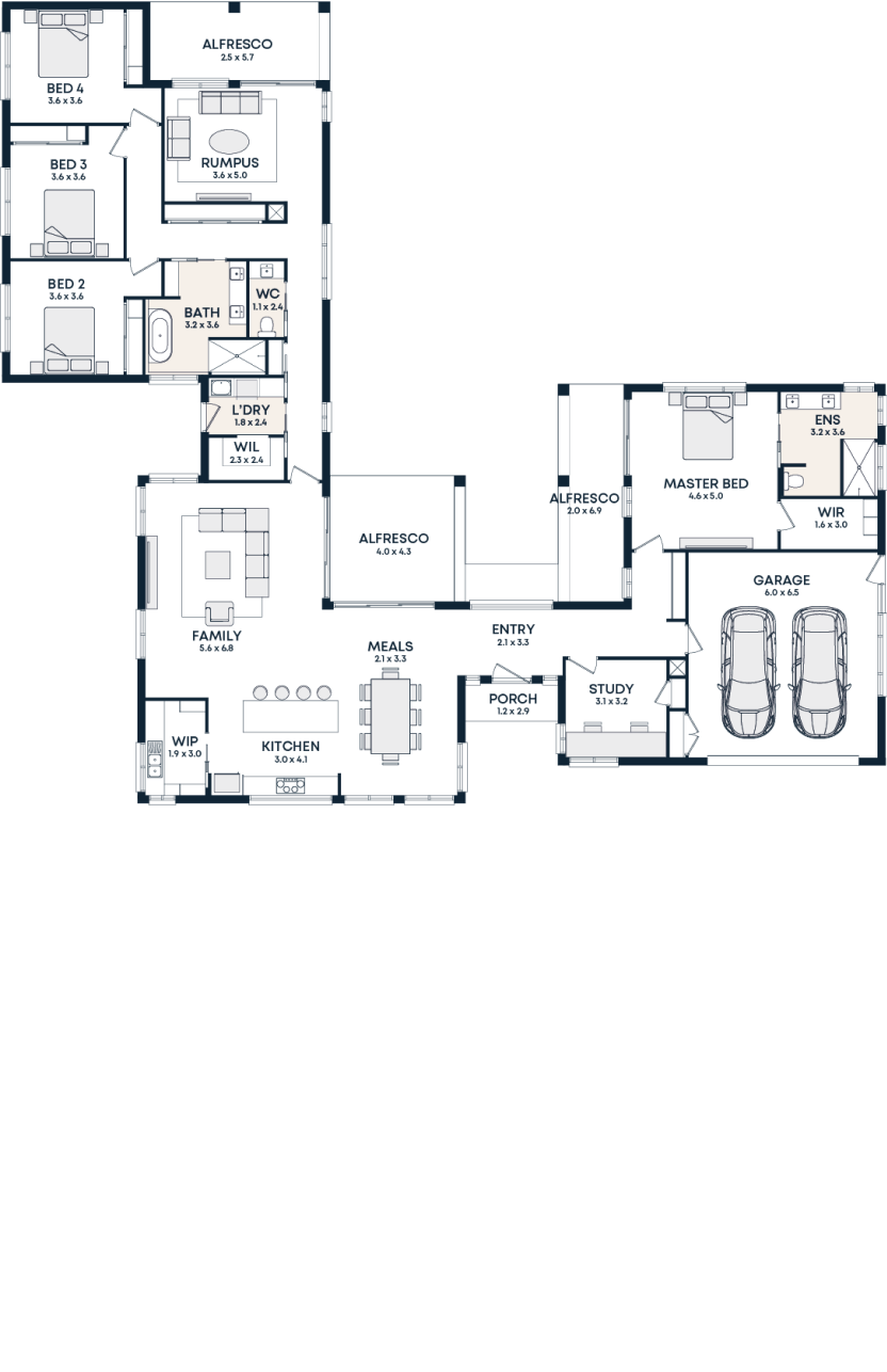 Maddison 40 floorplan